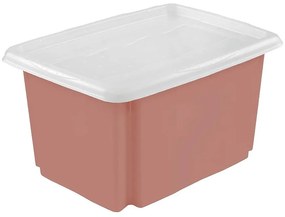 Otočný box s vekom červený 55,5x40x30 45l 437