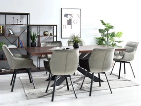 Stolička Aranbura (sivá metalická + čierna). Vlastná spoľahlivá doprava až k Vám domov. 1110912