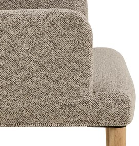 Jídelní křeslo Zoe z masivu béžová