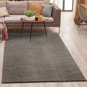 Koberec Shaggy Plainly 221 Taupe