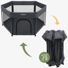 Detská ohrádka Cozy 30 grafitová