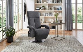 XXXLutz RELAXAČNÉ KRESLO, textil, antracitová Sit & More - Online Only obývacie izby - 000144006313