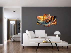 Obraz - Hory zalité slnkom (90x60 cm)
