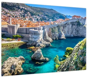 Sklenený obraz - Dubrovník (70x50 cm)