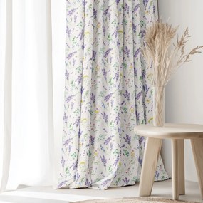 Goldea dekoračný záves valencia - levanduľová záhrada 160x135 cm