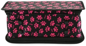 Transportná taška pre psa/mačku FURGO XL, čierno-ružová