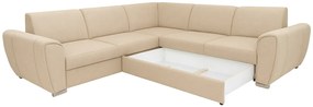 Rohová rozkladacia sedačka ROYAL 2+L bežová
