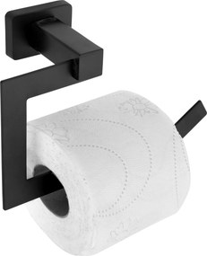 Rea Erlo 04, držiak na WC papier, čierna matná, REA-0690898
