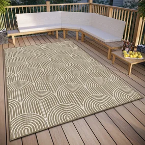 Obojstranný koberec Pangli linen
