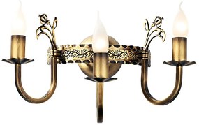 Jupiter 281 - KO K 3 - Nástenné svietidlo KORONA 3xE14/40W/230V