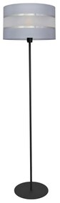 Stojacia lampa HELEN 1xE27/15W/230V šedá/čierna