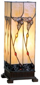 Stolná lampa Tiffany Nature - 18*45 cm 1x E27 / Max 40W