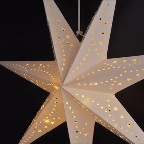 Brilagi - LED vianočná dekorácia LED/2xAA 60 cm hviezda teplá biela