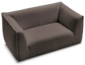 Hnedá pohovka z textílie buklé 170 cm Giorgia – Bobochic Paris