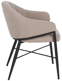 Béžové kreslo – Ixia