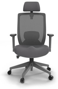 Liftor Space ergonomická kancelárska stolička, sivá