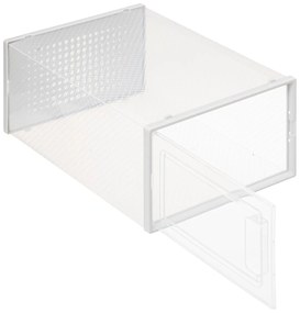 Úložný box Stak 18,5x35x25 cm, transparentná