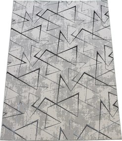Koberec Esprit 3608 GREY – sivý so vzorom, 100% polyester Rozmer: 200x290 cm