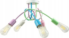 BERGE Závesné svietidlo LOFT 5xE27