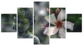 Abstraktný obraz - Buddha