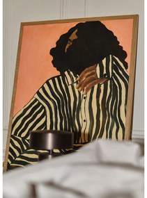 The Poster Club Plagát Serene Stripes by Hanna Peterson 50x70 cm
