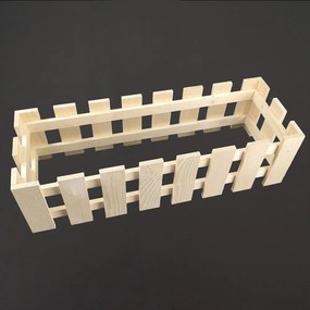 AMADEA Drevený obal na kvetináč, 62x21,5x18cm Český výrobok