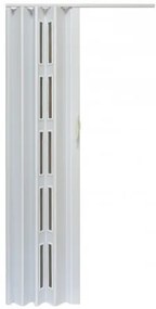 Skladacie dvere 005S biele matné 80 cm