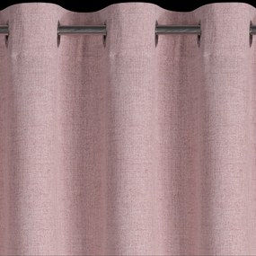 ZÁVES NA KRÚŽKOCH LINDA 140X250 CM RUŽOVÁ