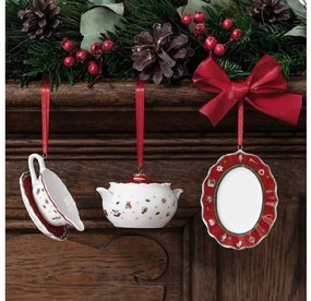 Toy 's Delight Decoration Vianočné závesná dekorce Servis 3 ks, Villeroy & Boch