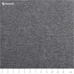 Svetlosivá čalúnená jednolôžková posteľ s úložným priestorom 90x200 cm Cabana – Meise Möbel