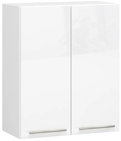 Závesná kuchynská skrinka Olívia W 60 cm biela