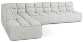 Krémovobiela modulárna rohová pohovka (variabilná) Kalai – Makamii