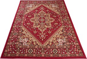 TA Koberec L612A RED EUFRAT BLX Červený Obdĺžnikový Rozmer: 160x230 cm