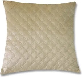 Dekoračný vankúš Christene 45x45 cm, béžový s kosočtverci%