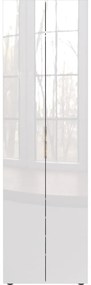 Biela šatníková skriňa 59x197 cm Genova – Germania
