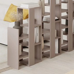 Sivobéžový regál 158x151 cm Anissa – Marckeric