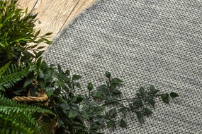 Koberec SIZAL SION A5165A sivý kruh