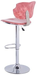 Drevona DANTE (7861) Červená barová stolička