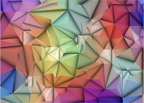 Obraz - Polygonálna abstrakcia (70x50 cm)