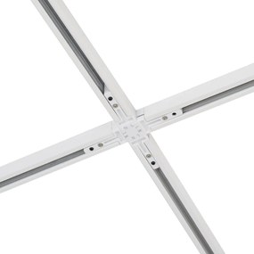 Moderný koľajnicový systém s 10 bodovými svetlami biely 1-fázový - Slimline Uzzy