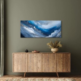 Obraz - Abstrakcia oceánu (120x50 cm)
