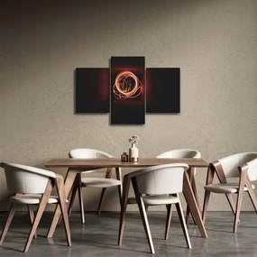 Obraz - čiary v tuneli (90x60 cm)