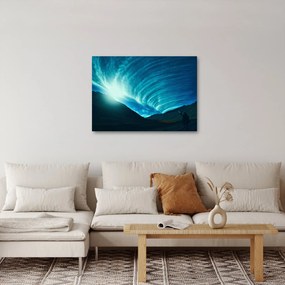 Obraz - Vlna z mrakov (70x50 cm)