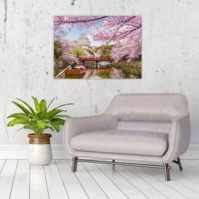Obraz japonskej čerešne (70x50 cm)