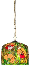 Vitráž závesné svietidlo BELLATRIX Ø25