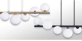 Azzardo AZ4406 - Luster na lanku SYBILLA 7xG9/25W/230V čierna