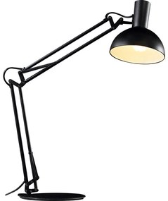 ARKI | kovová pracovná lampa Farba: Čierna