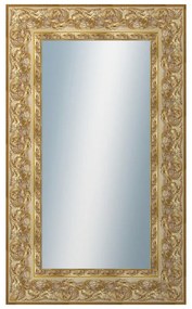 DANTIK - Zrkadlo v rámu, rozmer s rámom 60x100 cm z lišty KŘÍDLO ozdobné zlaté (2890)