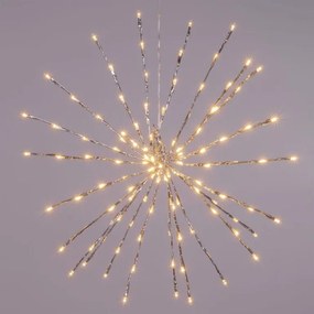 Nexos 33214 Vianočné LED osvetlenie - meteorický dážď - teplá biela, 120 LED