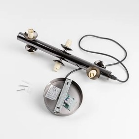 Brilagi - LED Luster na lanku MILLA 6xG9/3W/230V lesklý chróm/dymová